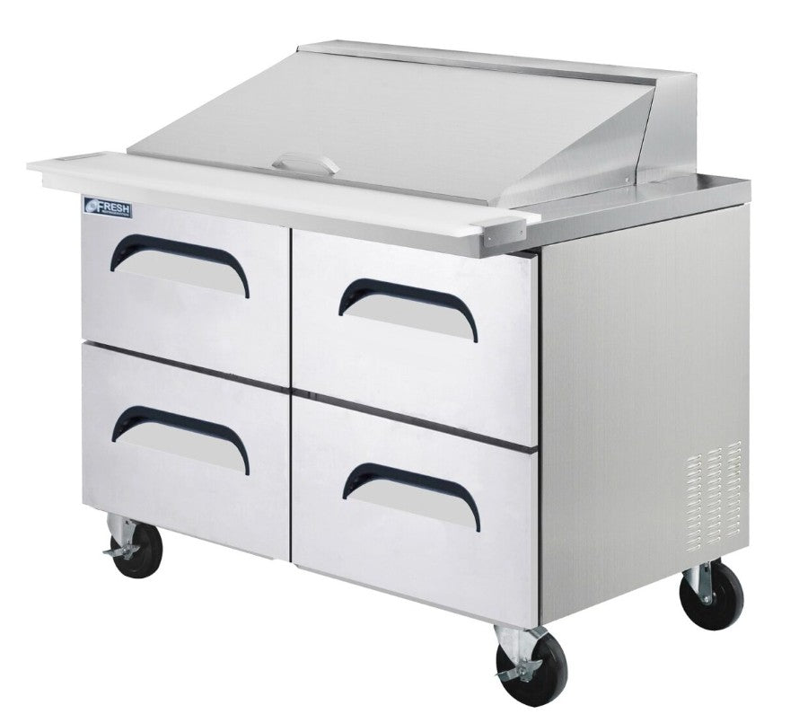 Fresh Refrigeration FMU-36-D4 | Megatop Sandwich Prep Table | Drawer