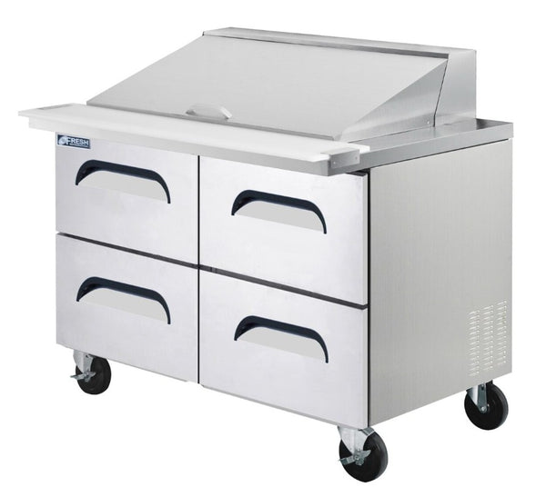 Fresh Refrigeration FMU-36-D4 | Megatop Sandwich Prep Table | Drawer