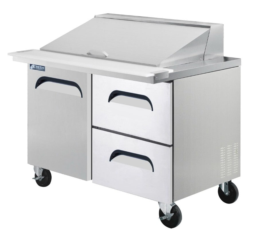 Fresh Refrigeration FMU-48-D2 | Megatop Sandwich Prep Table | Drawer
