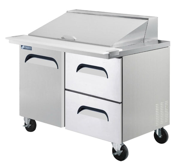 Fresh Refrigeration FMU-48-D4 | Megatop Sandwich Prep Table | Drawer