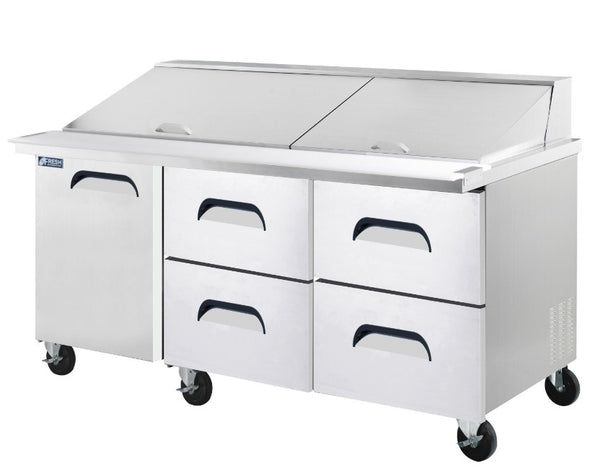 Fresh Refrigeration FMU-72-D2 | Megatop Sandwich Prep Table | Drawer