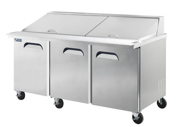 Fresh Refrigeration FMU-72 | Megatop Sandwich Prep Table | Salad Preparation Fridge