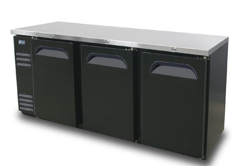 Fresh Refrigeration FNB-72B | Narrow Back Bar | Solid Door| Back Bar Cooler | Back Bar Refrigerator
