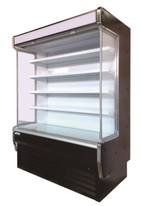 Fresh Refrigeration FOD-60VG | Vertical Open Air Display | Glass Side | Open Display Fridge