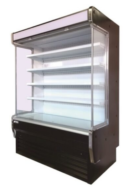 Fresh Refrigeration FOD-60VG | Vertical Open Air Display | Glass Side | Open Display Fridge