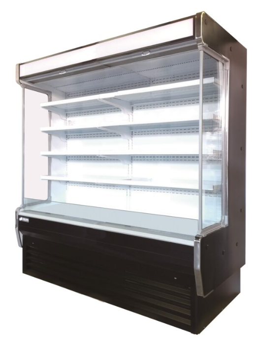 Fresh Refrigeration FOD-72VG | Vertical Open Air Display | Glass Side | Open Display Fridge