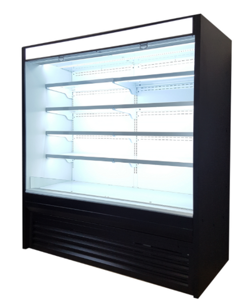 Fresh Refrigeration FOD-72VS | Vertical Open Air Display | Solid Side | Open Display Fridge
