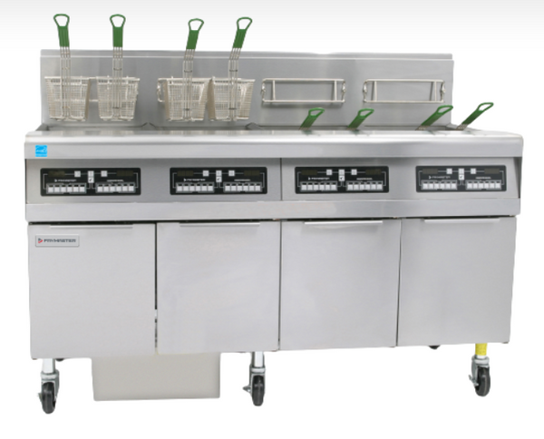 Gas Fryer, FryMaster, FPH455-2C-FD, Filtration Model, 3 Full Pot, 2 Split Pot
