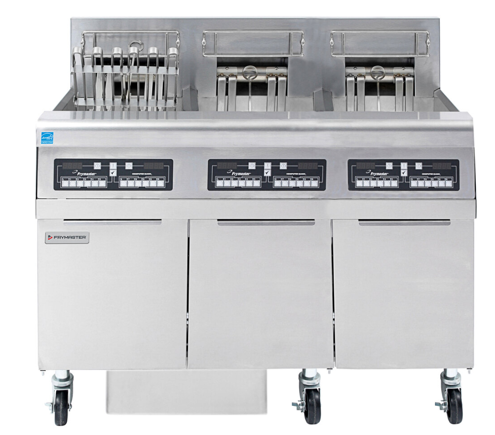 Electric Fryer, FryMaster, FPRE314C-FD, Electric Fryer, Built In Filtration, 3 Full Pot, Computer Controller
