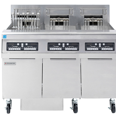 FryMaster FPRE314C-FD I Electric Fryer I Electric Fryer Commercial I Built In Filtration I 3 Full Pot I Computer Controller I Electric Deep Fryer