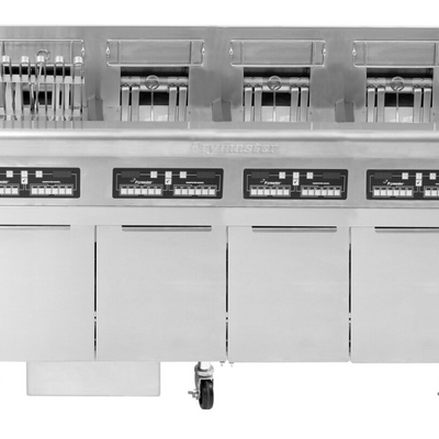 FryMaster FPRE414C-FD I Electric Fryer I Electric Fryer Commercial I Built In Filtration I 4 Full Pot I Computer Controller I Electric Deep Fryer