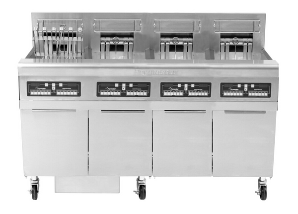 Electric Fryer, FryMaster, FPRE414C-FD, Electric Fryer, Built In Filtration, 4 Full Pot, Computer Controller
