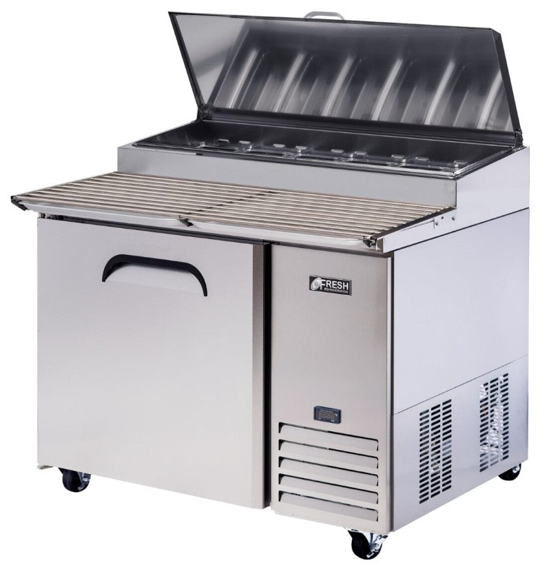 Fresh Refrigeration FPT-44G | Pizza Prep Table | Grill Top | Pizza Prep