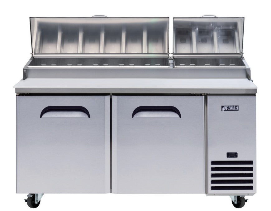 Fresh Refrigeration FPT-67 | Pizza Prep Table | Prep Table Pizza