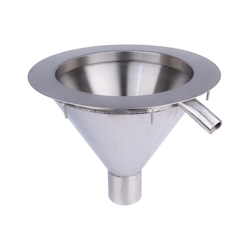 3monkeez FRSC-DI350-316 Inset Conical Flushing Rim Sink, Bowl - 350mmDia x 300mmH O/A 470mmDia, 25mmDia, Flushing Rim with 25mm BSP Inlet - 316 Grade