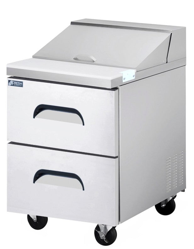 Fresh Refrigeration FSU-28-D2 | Salad & Sandwich Prep Table | Drawer