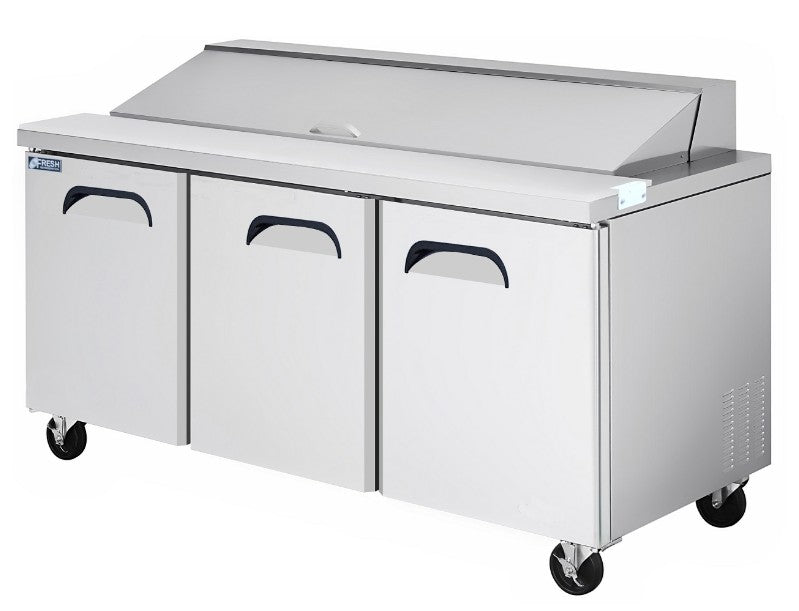 Fresh Refrigeration FSU-72 | Salad & Sandwich Prep Table | Salad Preparation Fridge