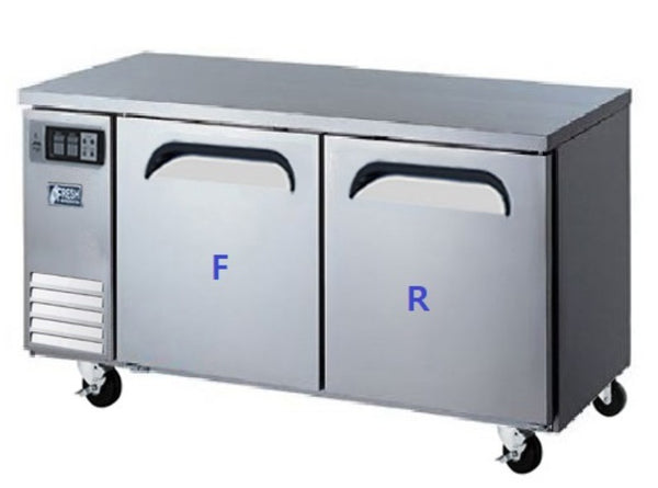 Fresh Refrigeration FT-1200RF | Side Mount Under Counter | Dual Temp | Underbench Freezer Fridge