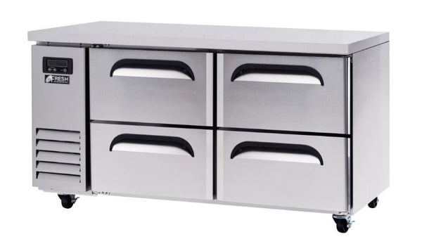Fresh Refrigeration FT-1500F-D2 | Underbench Freezer | Side Mount Under Counter | Commercial Freezer | Drawer