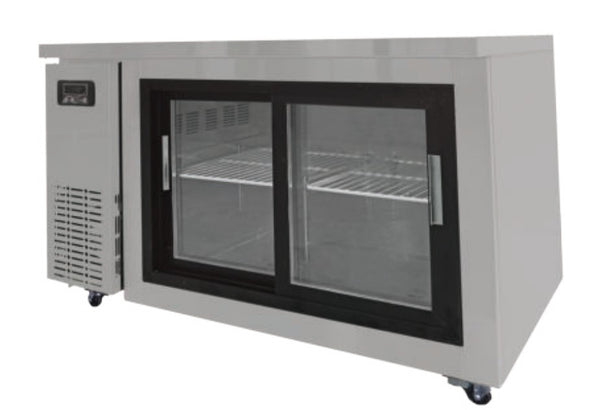 Fresh Refrigeration FT-1500R-SL | Side Mount Under Counter | Sliding Door | Underbench Fridge