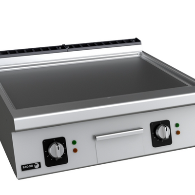 F.E.D FT-E710CL I Fagor Kore 700 I Benchtop I Griddle I Chrome I Electric Griddle I NG I Flat Top Griddle
