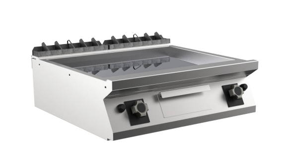 Gas Frytop, Mareno, FT78GLCT, Gas Griddle, Chrome, Gas Fryer
