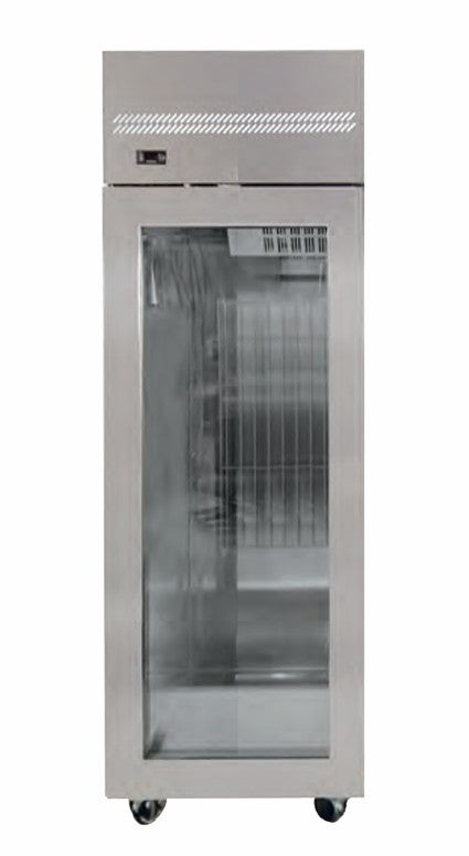 Fresh Refrigeration FTM-23RG | Glass Door | High Top Mount Upright | Single Door | Upright Fridge