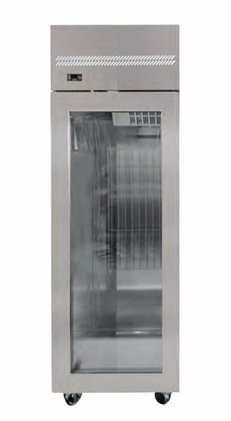 Fresh Refrigeration FTM-23RG | Glass Door | High Top Mount Upright | Single Door | Upright Fridge