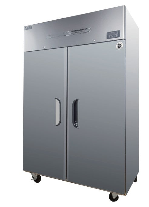 Fresh Refrigeration FTM-49RS-BP | High Top Mount Upright Bakery | 2 Doors | Upright Fridge