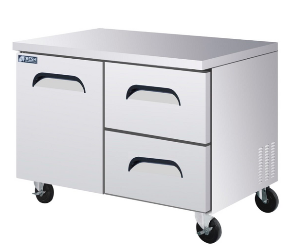 Fresh Refrigeration FUR-48-D4 | Rear Mount | Under Counter | Fridge | Underbench Fridge | Drawer