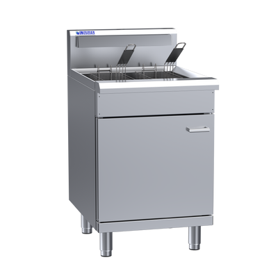 Luus FVG-40 Slimline Single V-Pan Fryer - 400mm Wide