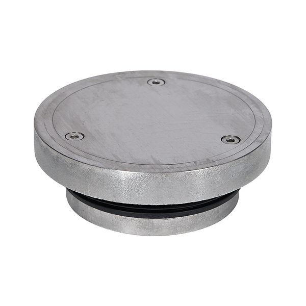 3monkeez FW-130VCO-316 130mm Vinyl Round Clear Out, Suits 100mm DWV or HDPE - 316 Grade