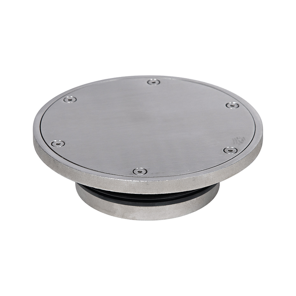 3monkeez FW-150CO-304 150mm Round Clear Out, Suits 100mm DWV or HDPE - 304 Grade