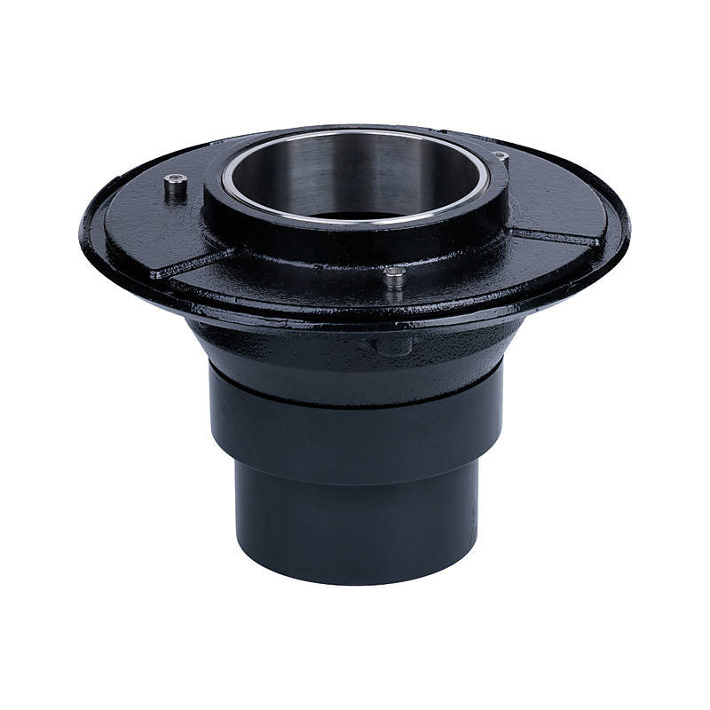 3monkeez FW-150VL Vari Level Body with Thread for FW range, Suit 150mm Pipe, Cast Iron, 316 Grade Stainless Steel and PVC