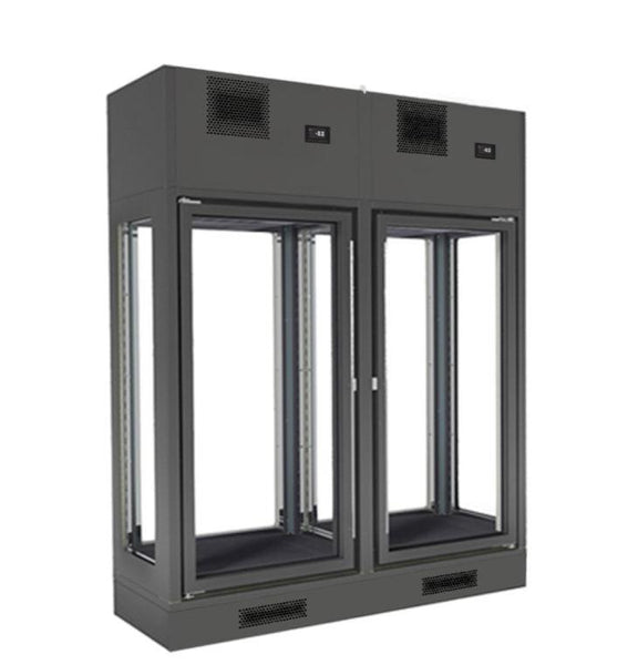 Wine Cellar Cooling Unit, F.E.D, FWC-2302-2WB, Fagor, 2 Doors, Black, Wall Mounted, Wine Cellar, Ventilated System