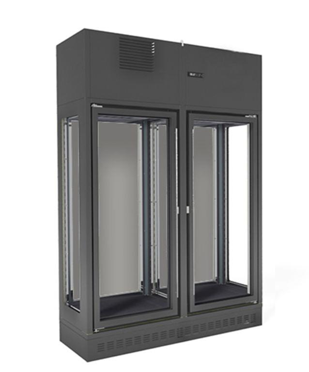 Wine Cellar Cooling Unit, F.E.D, FWC-2602-1CB, Fagor, 2 Doors, Black Central, Ventilated System