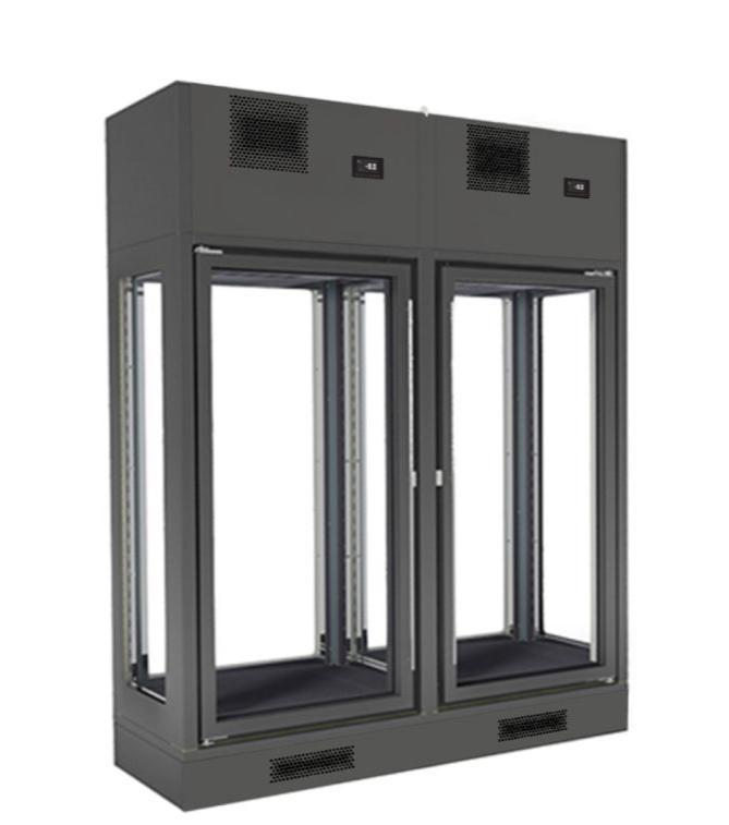 Wine Cellar Cooling Unit, F.E.D, FWC-2602-2CB, Fagor, 2 Doors, Black Central, Ventilated System