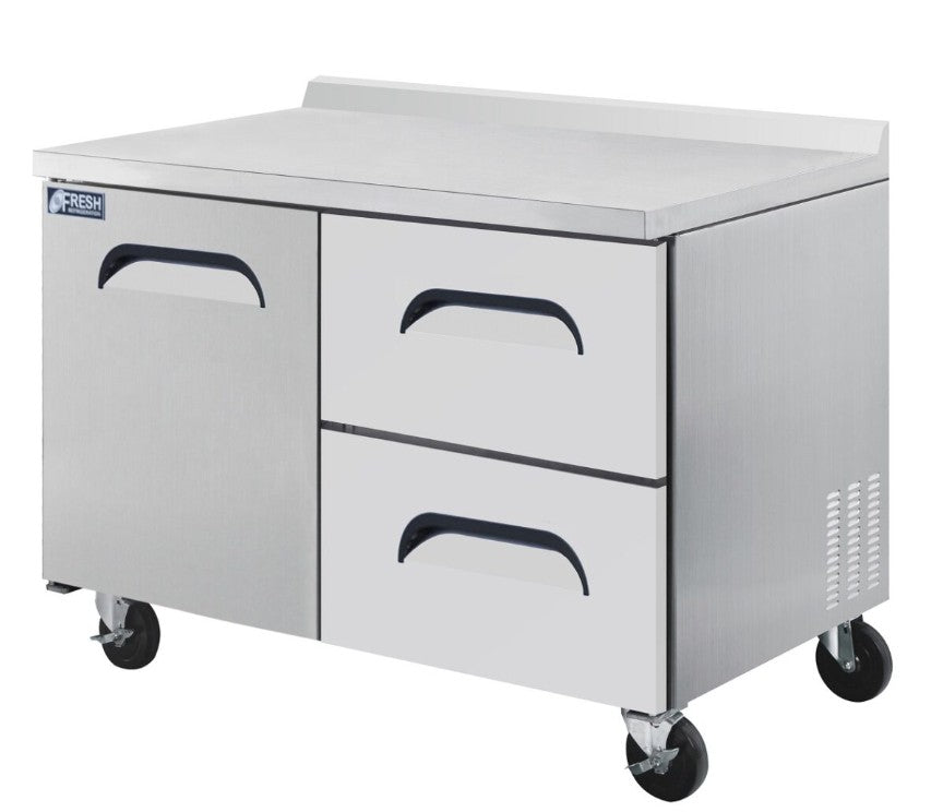 Fresh Refrigeration FWR-48-D2 | Worktop Refrigerator | Worktop Drawer | Fridge