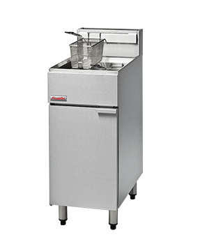 FastFri FF18 | 400mm | Single Pan | Gas Deep Fryer