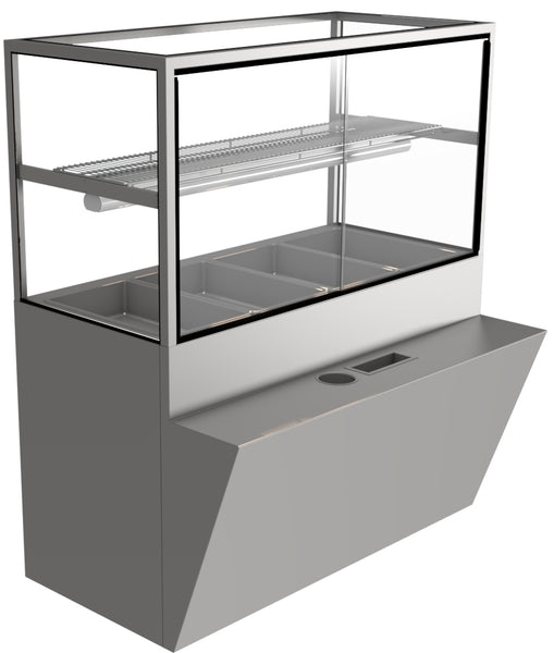 Festive BB7 | Baker Bain Marie 745 | 2 Pan | Floorstanding | Bain Marie Cabinet | Food Display Cabinet |Commercial Food Display