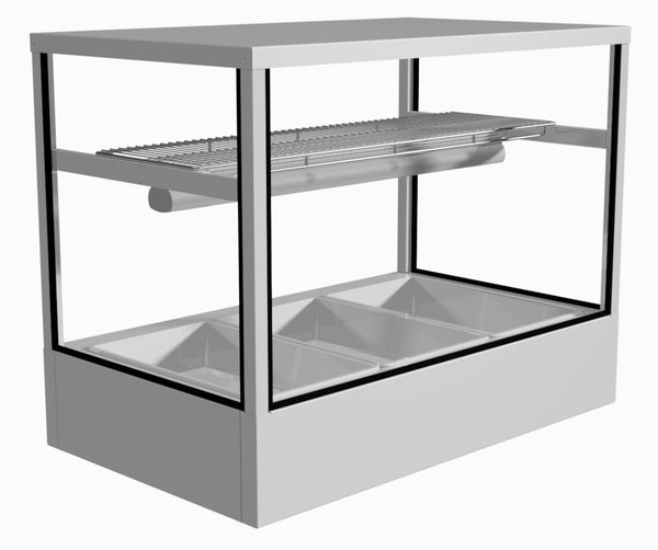 Festive DB17 | Devon Bain Marie 1720 | 5 Pan | Countertop Cabinet | Bain Marie Cabinet | Food Display Cabinet |Commercial Food Display