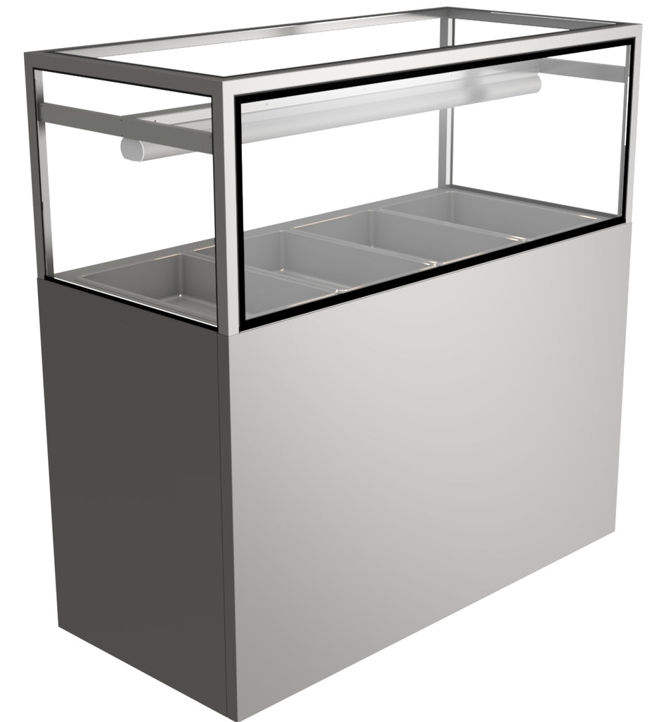 Festive YB17 | York Bain Marie 1720 | 5 pan | Floorstanding | Bain Marie Cabinet | Food Display Cabinet | Commercial Food Display