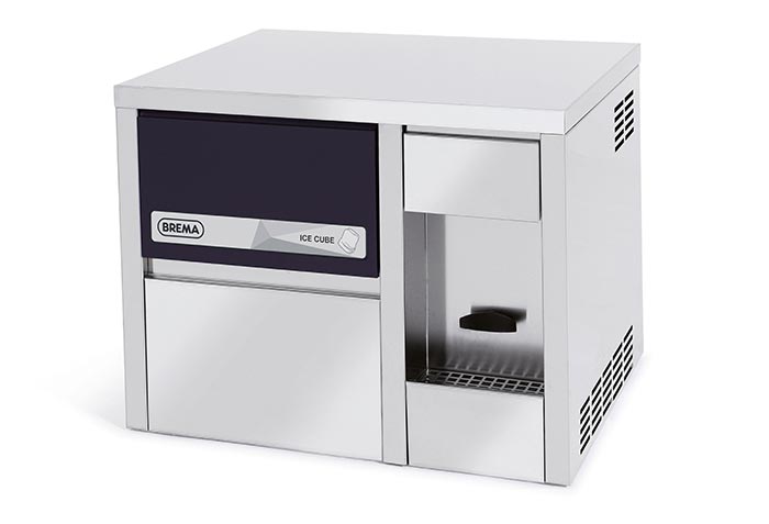 Brema FreshMaker-HC I Self-Contained Ice Maker | With Water Dispenser | Sprayer system I Storage 4kg
