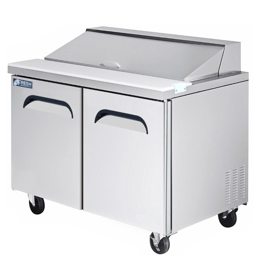 Fresh Refrigeration FSU-36 | Salad & Sandwich Prep Table | Salad Preparation Fridge
