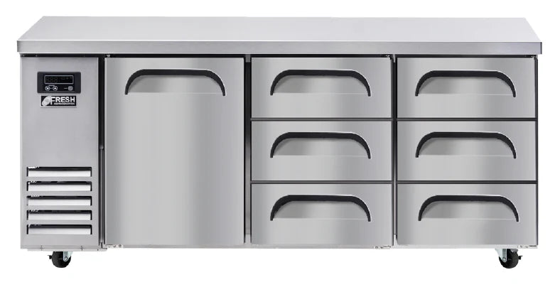 Fresh Refrigeration FDU-18-SDD | 3 Drawer Underbench | Underbench Fridge Drawer