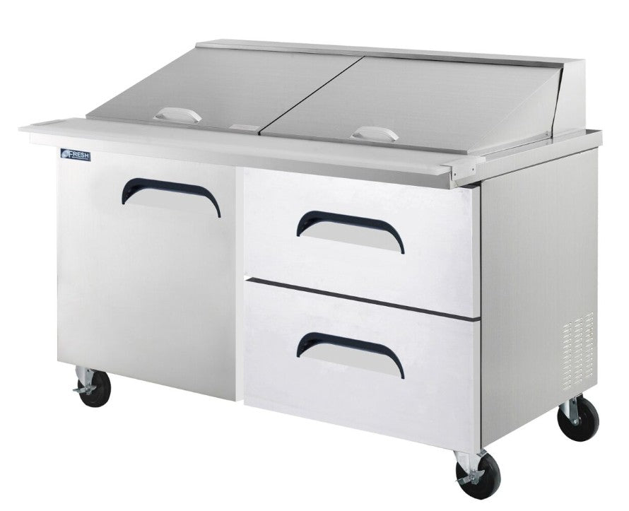 Fresh Refrigeration FMU-60-D2 | Megatop Sandwich Prep Table | Drawer