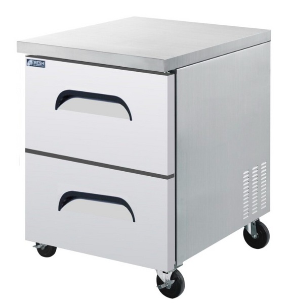 Fresh Refrigeration FUF-28-D2 | Rear Mount | Under Counter | Freezer | Underbench Freezer | Drawer