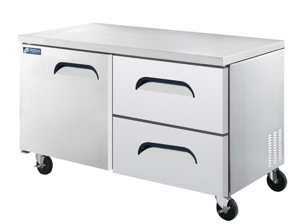Fresh Refrigeration FUR-60-D4 | Rear Mount | Under Counter | Fridge | Underbench Fridge | Drawerv