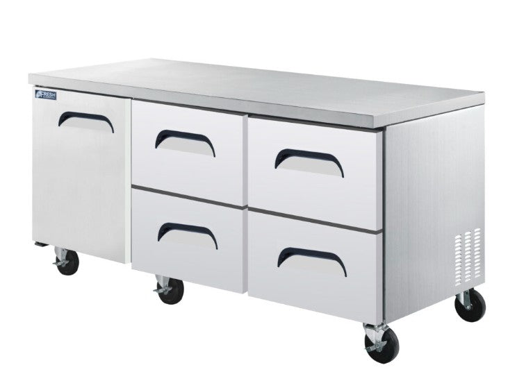 Fresh Refrigeration FUR-72-D6 | Rear Mount | Under Counter | Fridge | Underbench Fridge | Drawer
