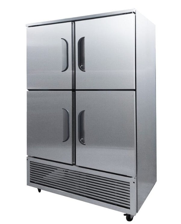 Fresh Refrigeration KBM-45FS4 | Bottom Mount Upright | 4 Doors | Upright Freezer